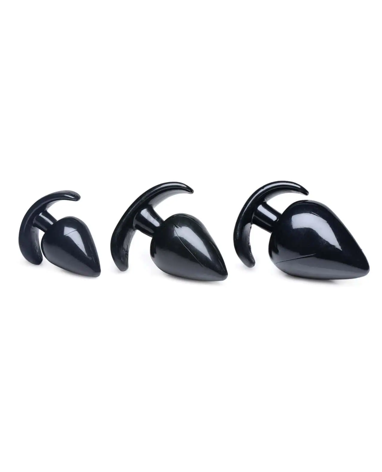 Master Series Triple Spades Anal Plug Set - 3 pc - Image 5