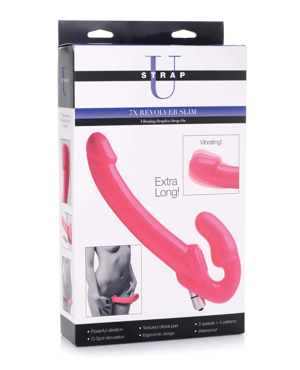 Strap U 7x Revolver Slim Strapless Pink - Image 3
