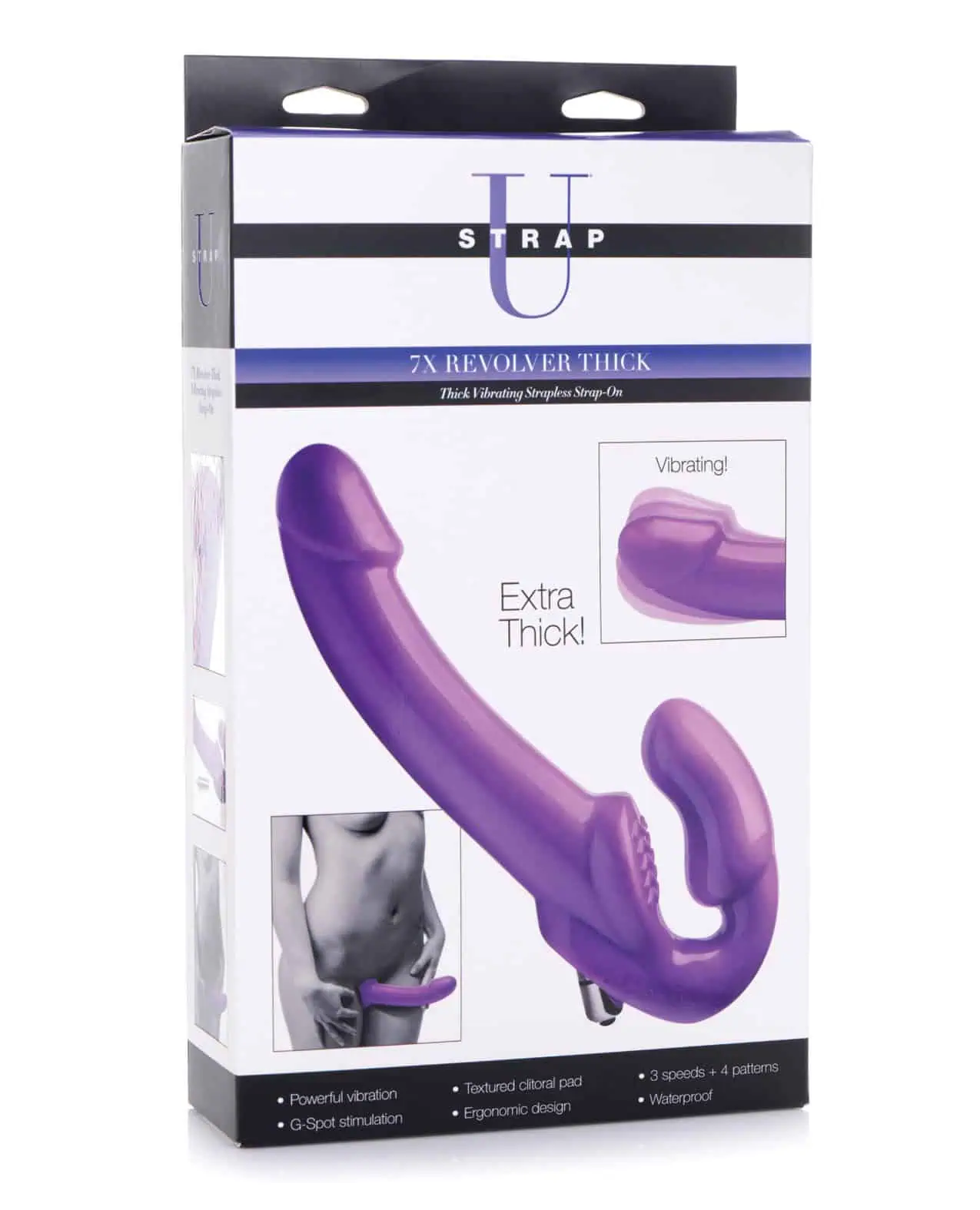 Strap U 7x Revolver Thick Strapless Purp - Image 3