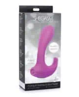 Inmi Shegasm 12x Lux Rocker Pulsing Vibrating G Spot Rabbit - Purple - Image 1