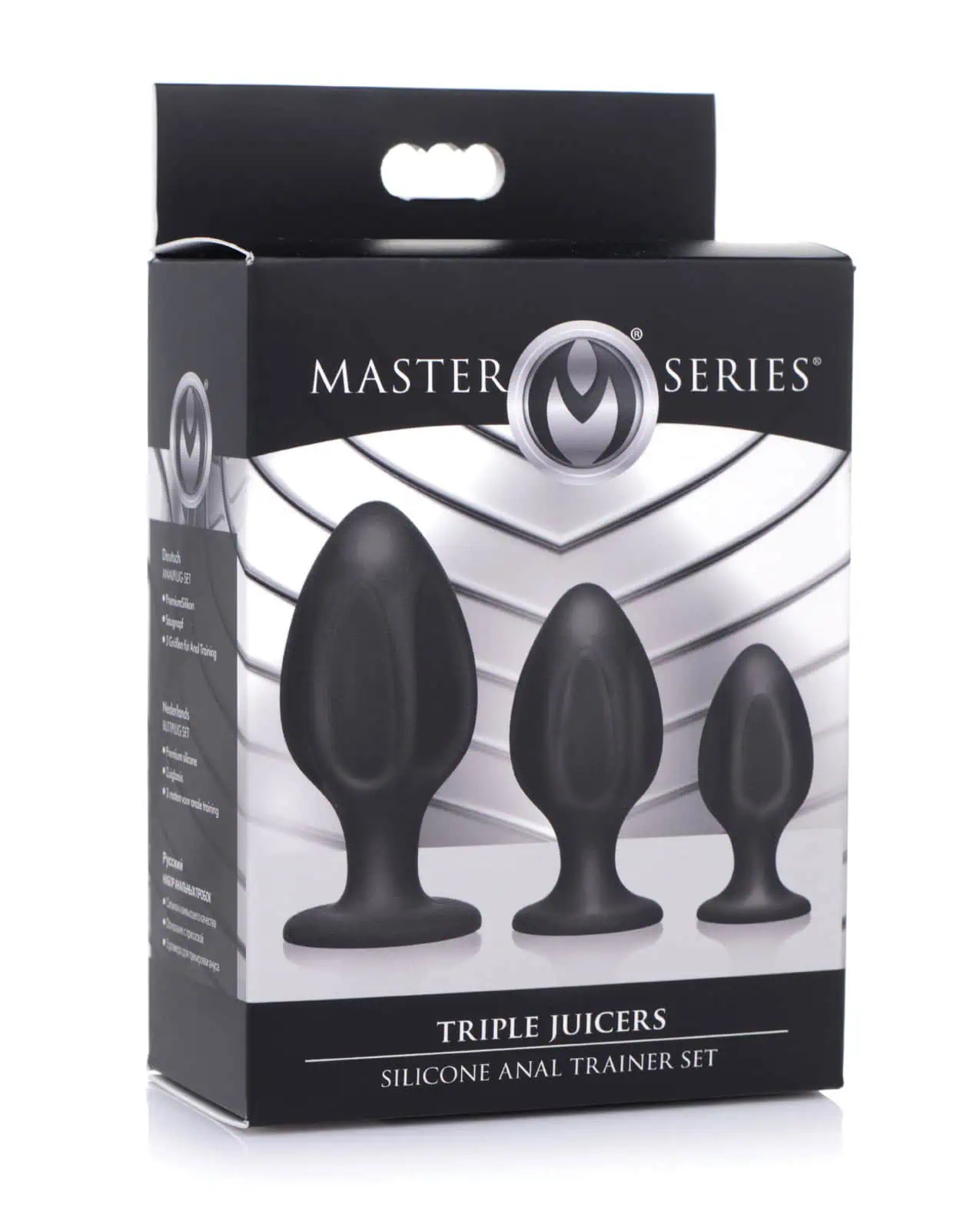 Ms Triple Juicers Anal Trainer Set Black - Image 3
