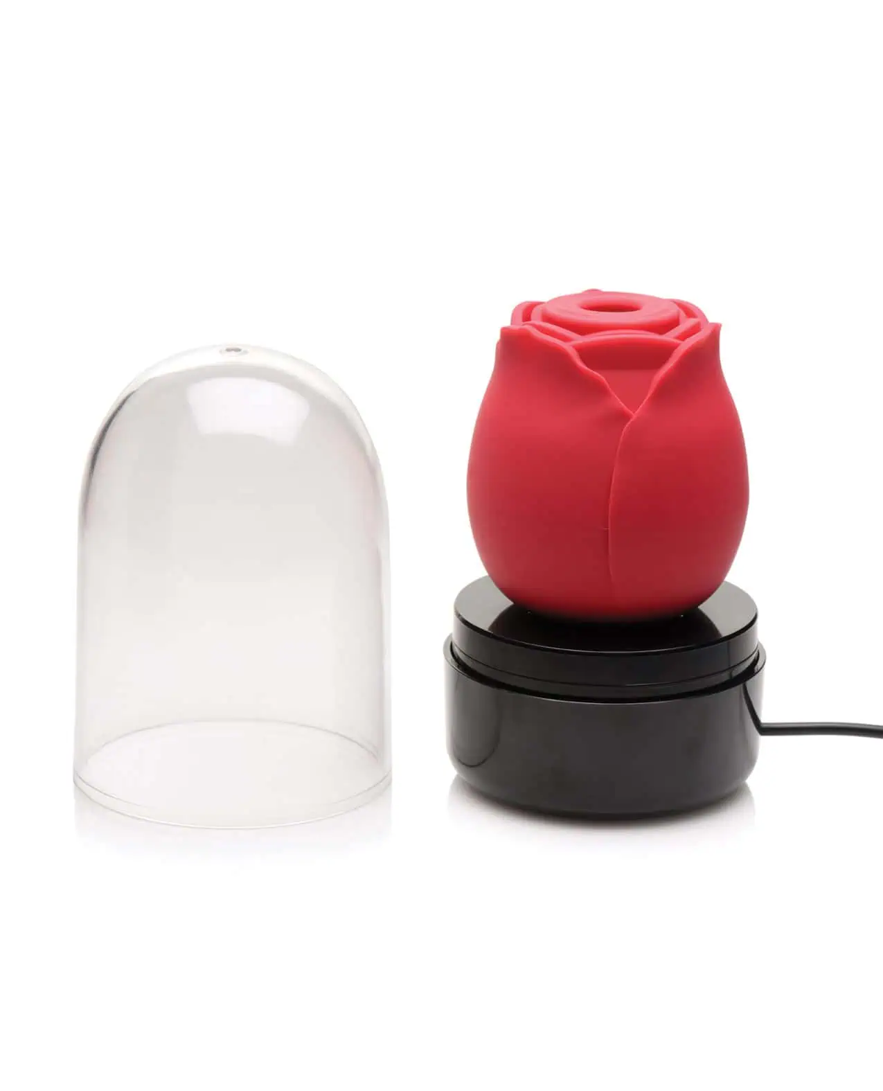 Inmi Bloomgasm Wild Rose 10X Stimulator w/Case - Red - Image 3