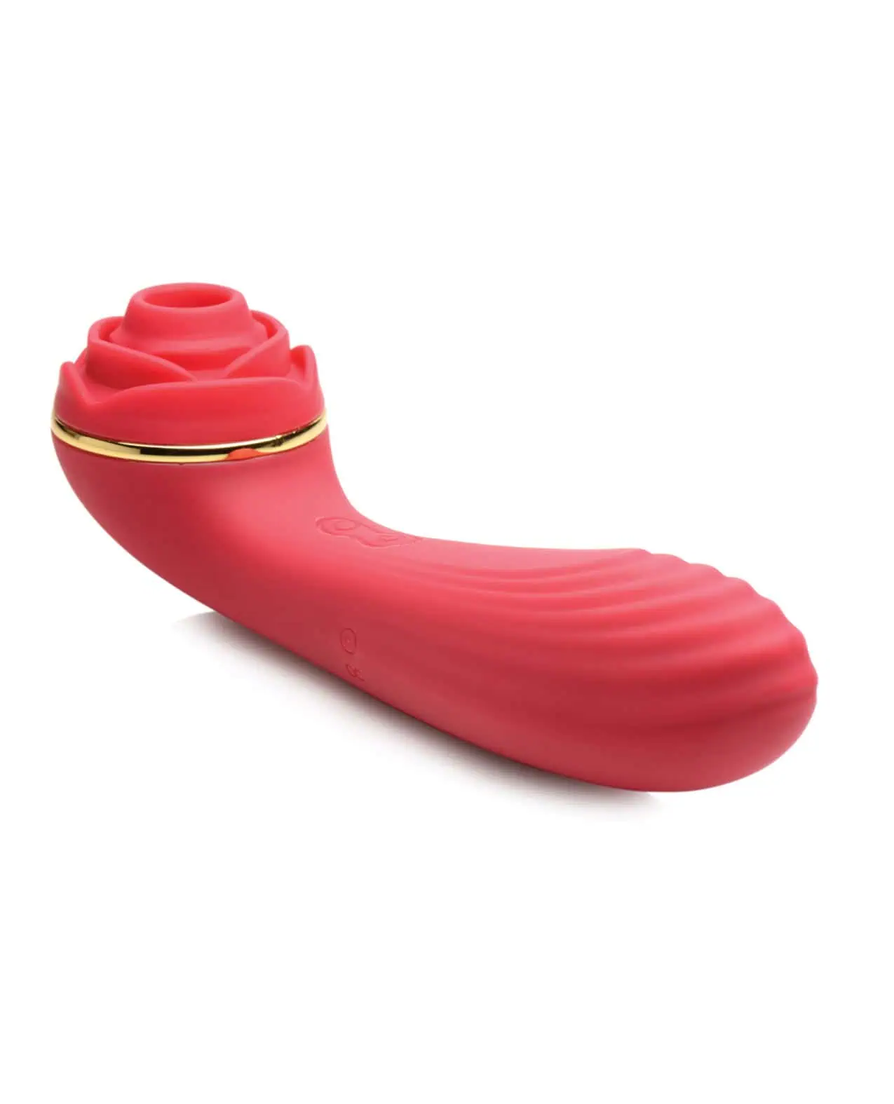 Inmi Bloomgasm Passion Petals 10X Silicone Suction Rose Vibrator - Red - Image 4
