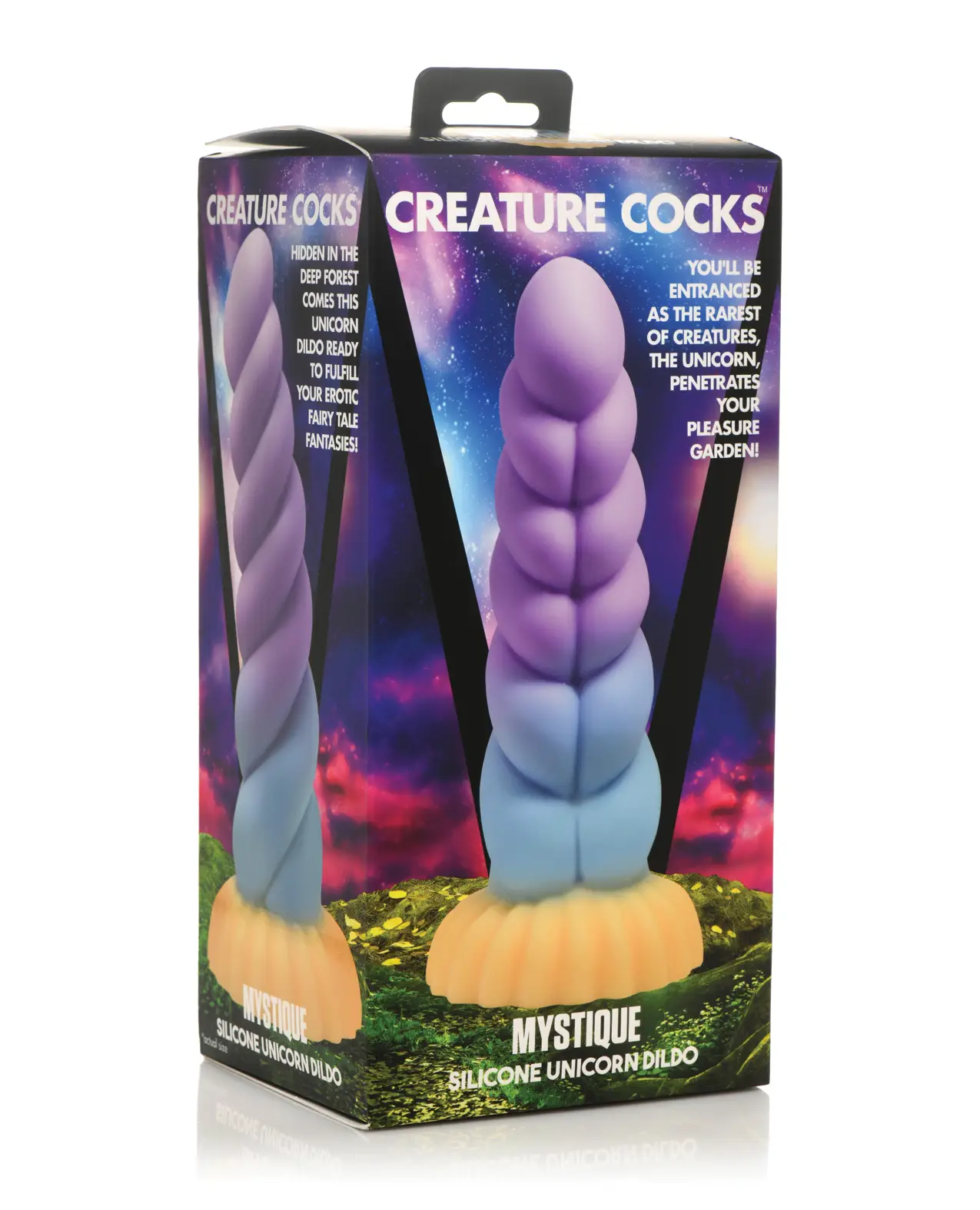 Creature Cocks Unicorn Silicone Dildo - Multi Color - Featured Image