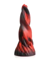 Creature Cocks Hell Kiss Twisted Tongues Silicone Dildo - Image 2