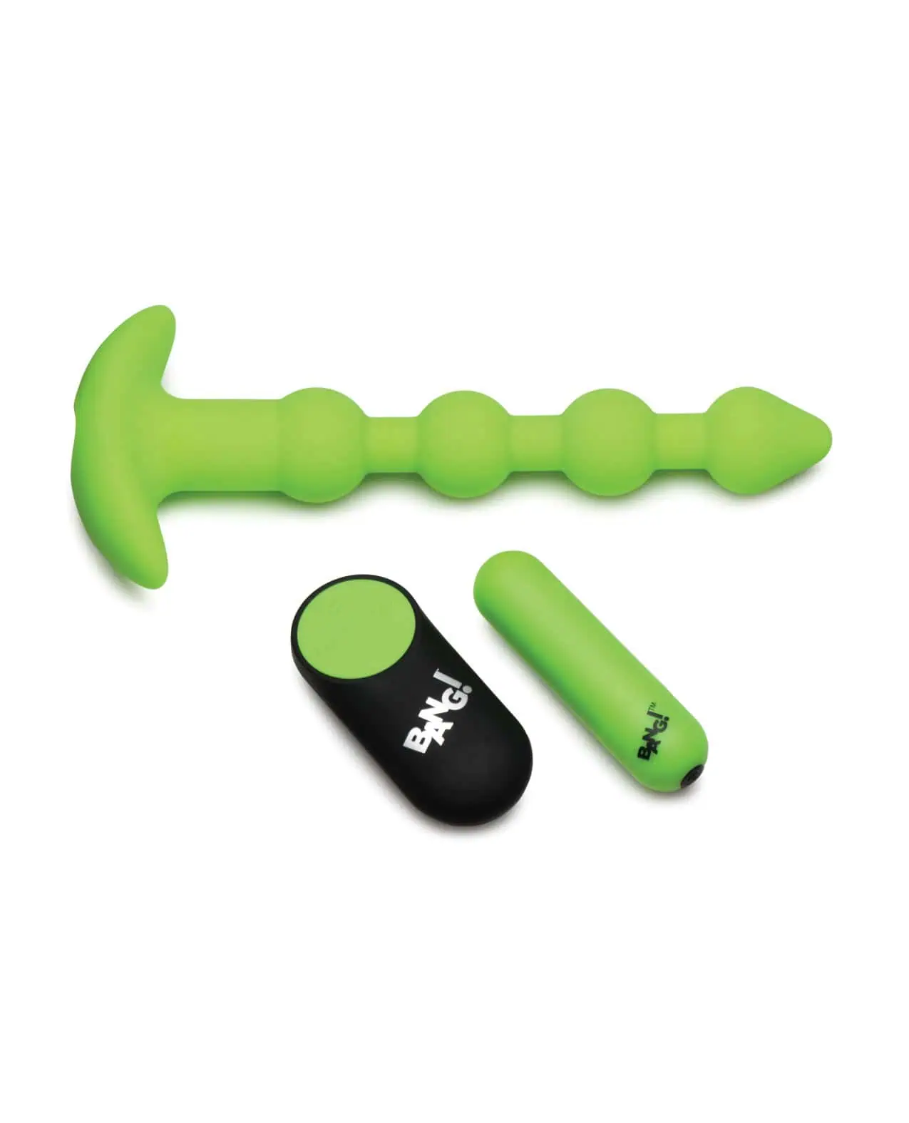 Bang Glow in the Dark 28X Remote Controlled Anal Beads - Image 3