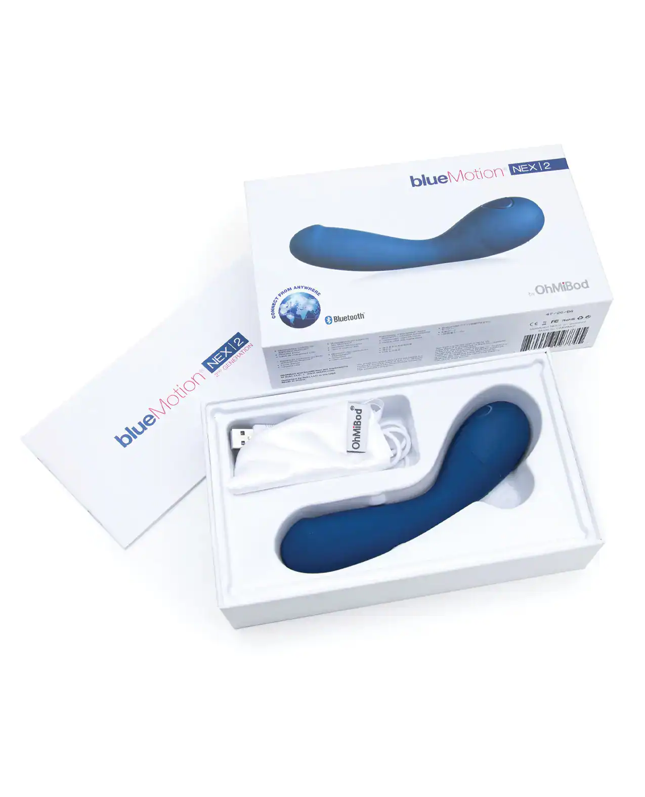 OhMiBod Blue Motion Nex 1 2nd Generation - Navy - Image 2