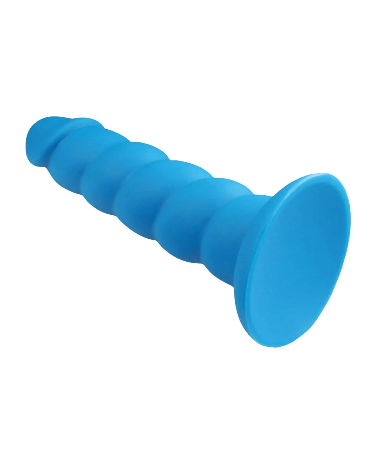 Rock Candy Suga Daddy 7 Dildo Non Vibrating suction Cup Base Blue - Image 5
