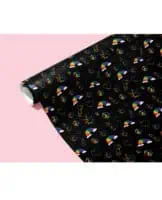 Rainbow Penis Naughty Wrapping Paper - Image 1