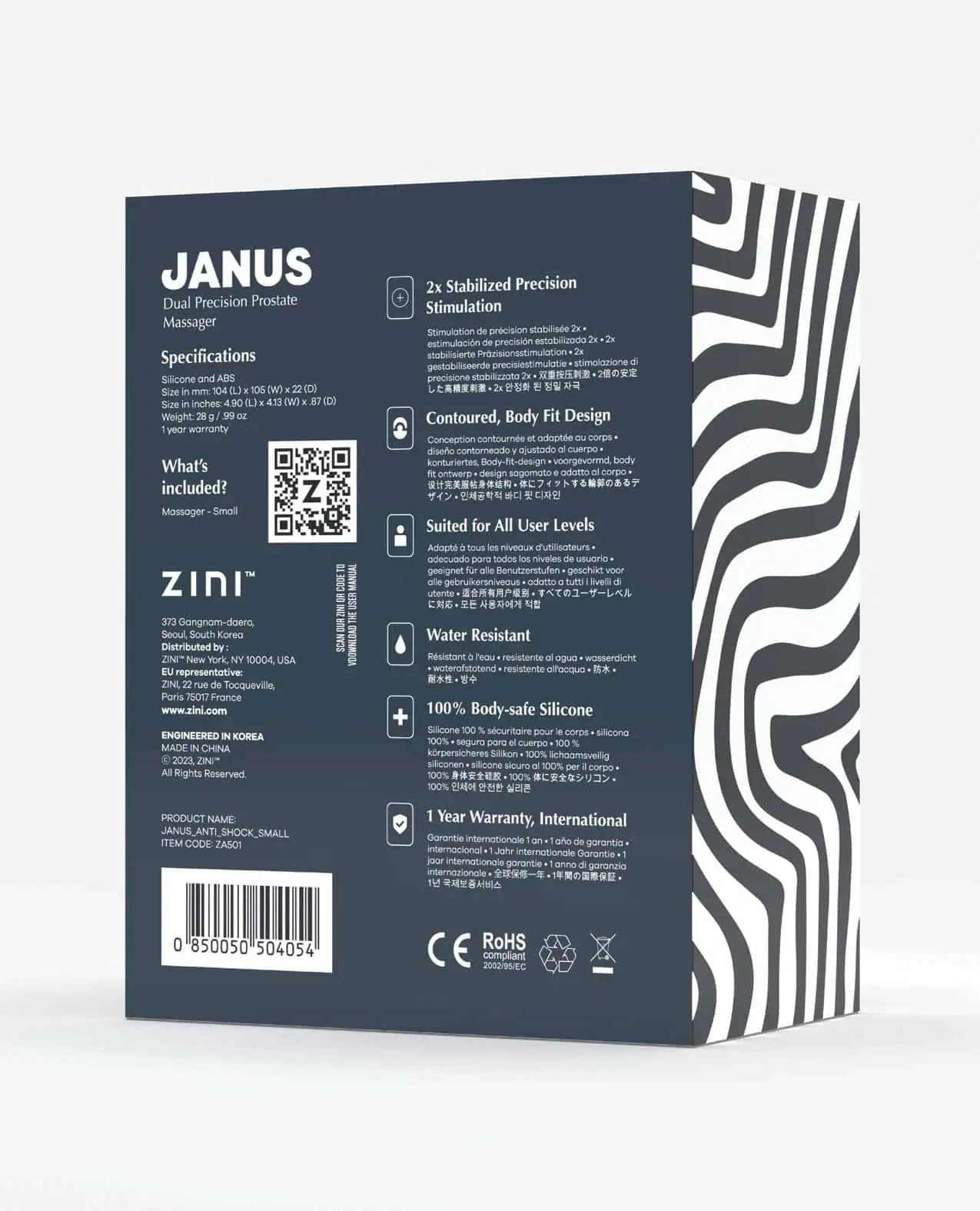 Zini Janus Anti Shock - Small Black - Image 4