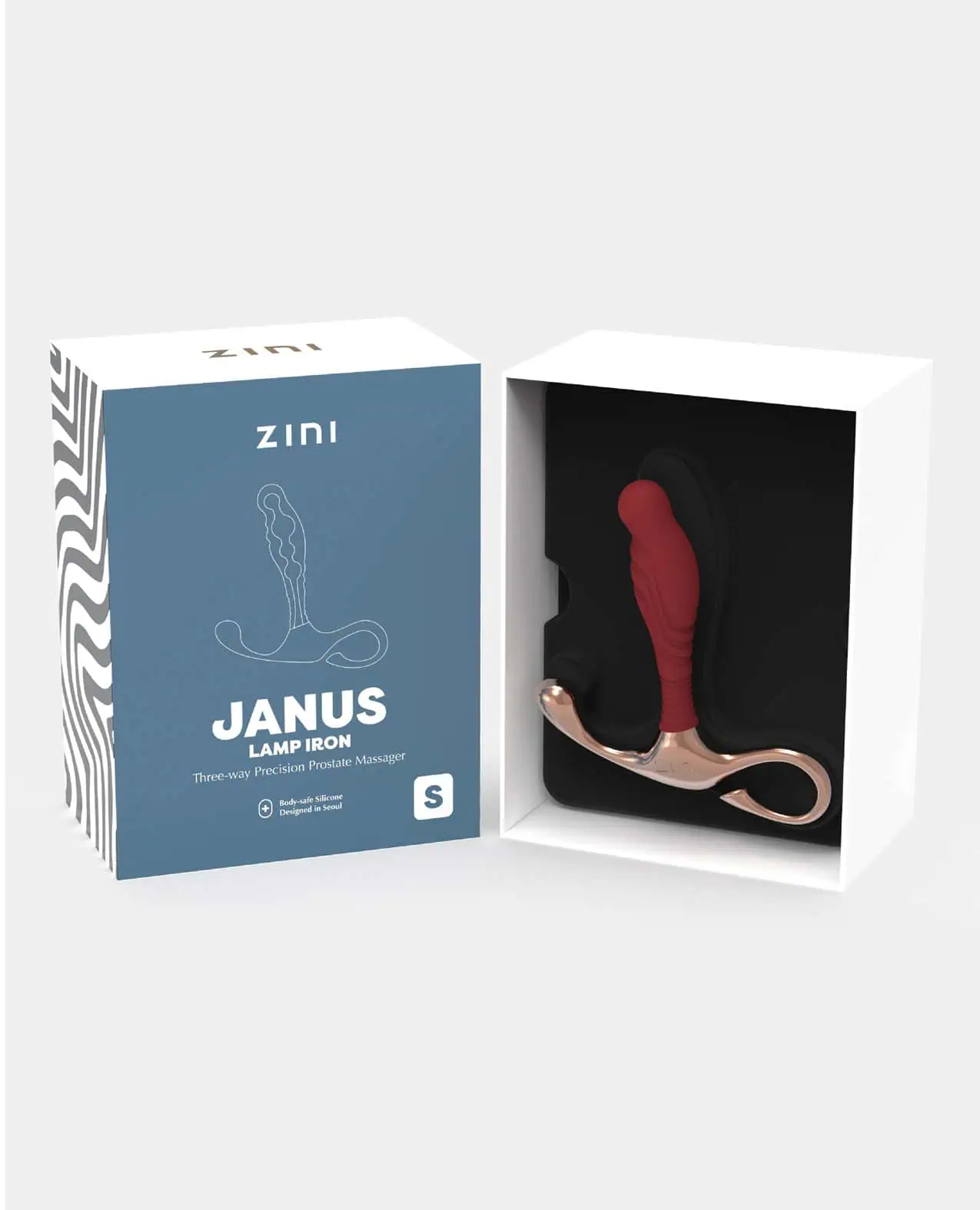 Zini Janus Lamp Iron - Small Maroon - Image 3