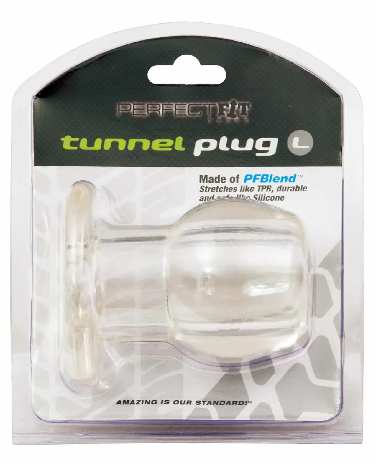 Perfect Fit Tunnel Plug Large - Clear - Image 3