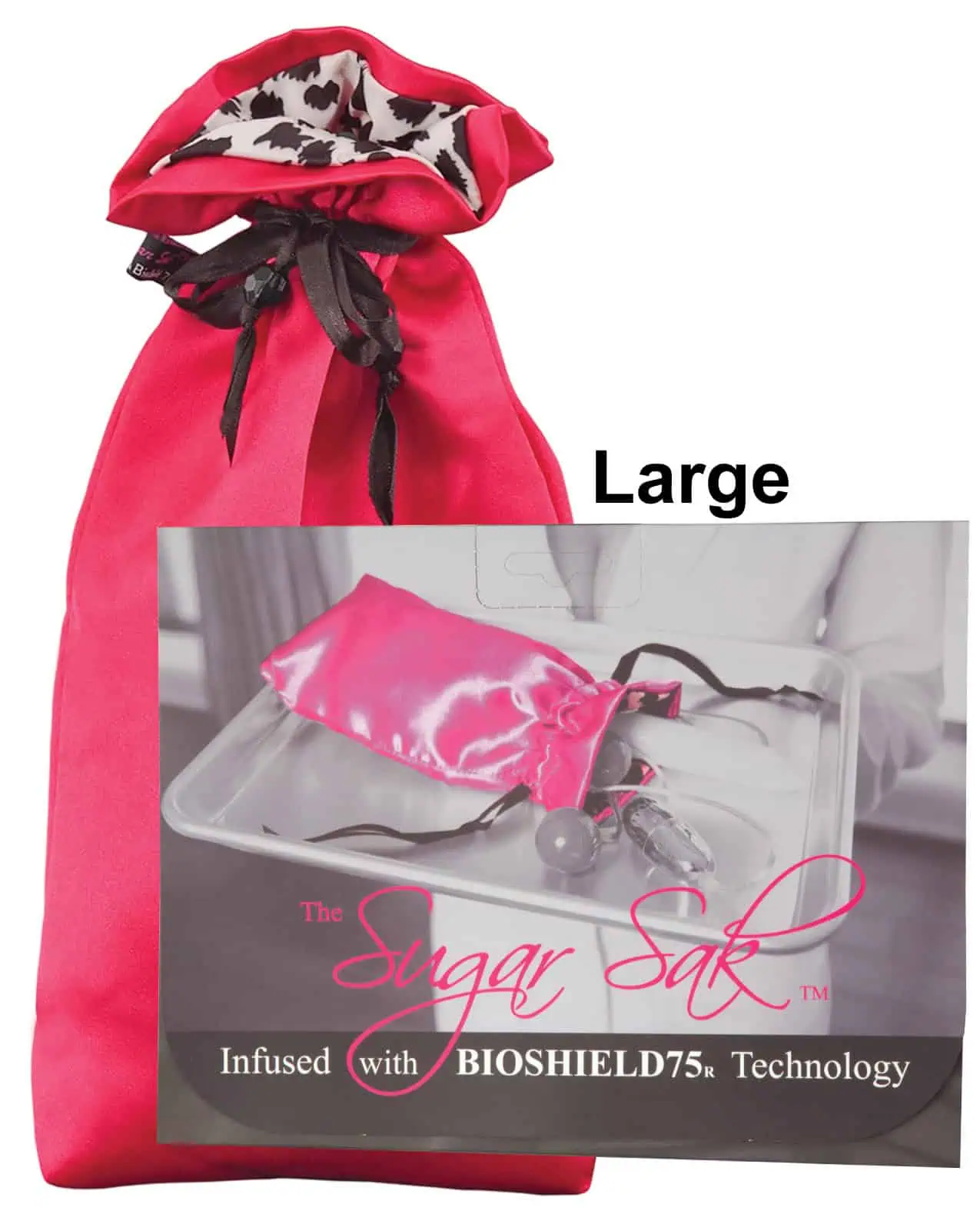 Sugar Sak Anti-Bacterial Toy Bag Large - Red - Featured Image
