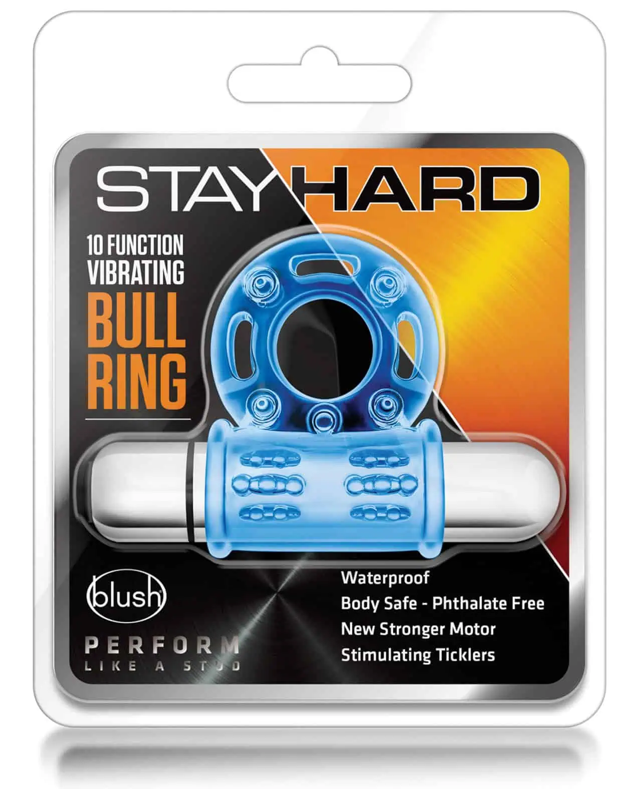 Blush Stay Hard Mega Vibrating Bull Ring - Image 3