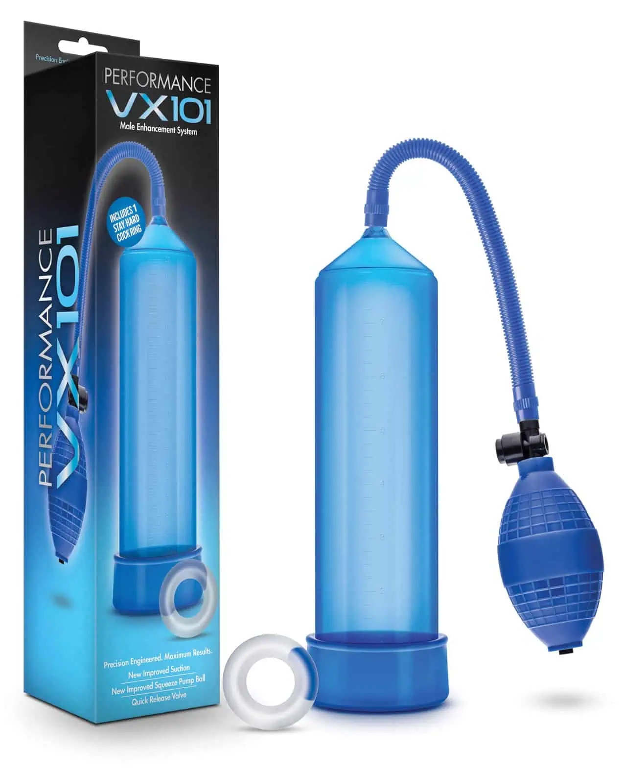 Blush Performance VX101 Male Enhancement Pump - Blue - Image 3