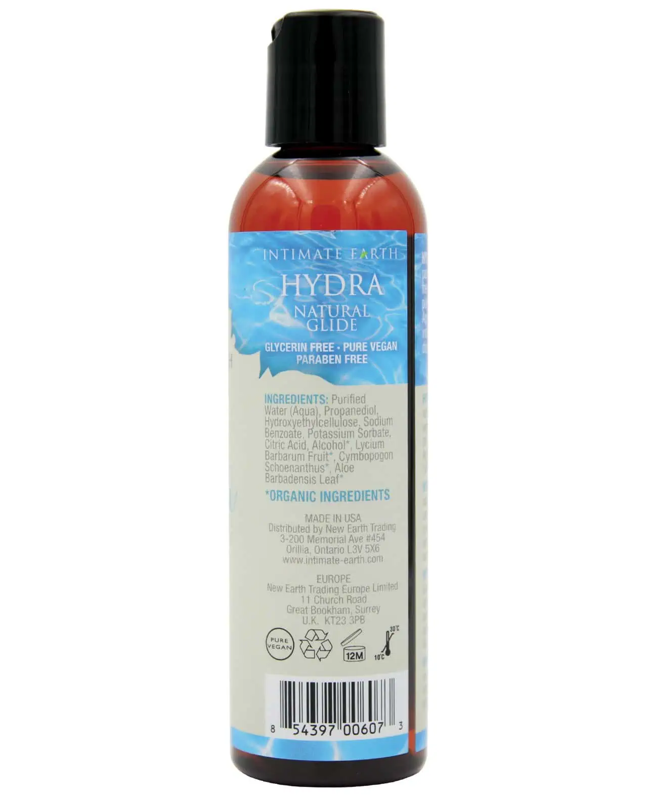 Intimate Earth Hydra Plant Cellulose Water Based Lubricant - 120 ml - Image 3