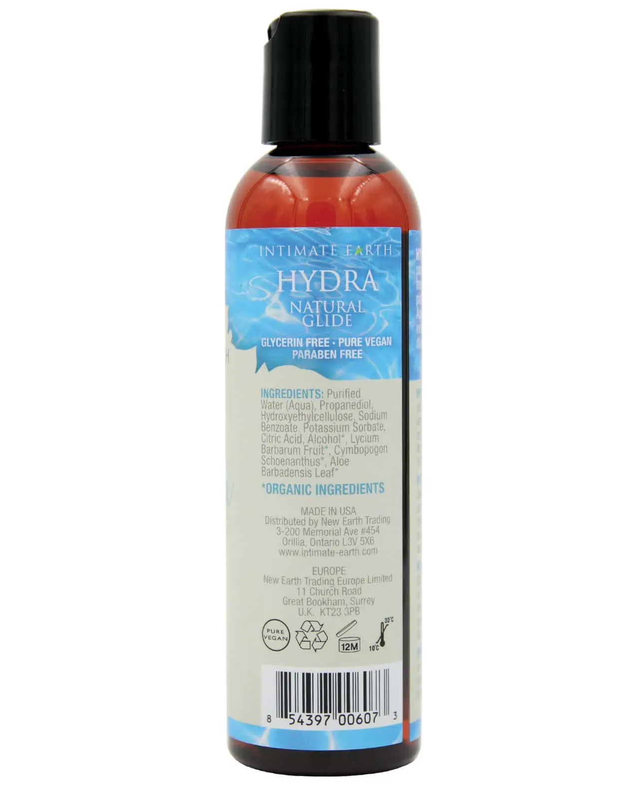 Intimate Earth Hydra Plant Cellulose Water Based Lubricant - 240 ml - Image 3