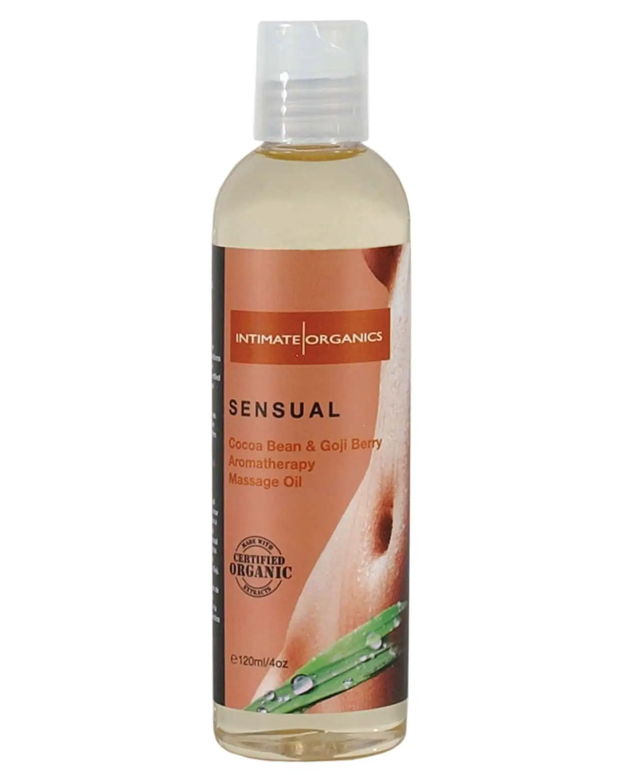 Intimate Earth Sensual Massage Oil - 120 ml Cocoa Bean & Gogi Berry - Image 2