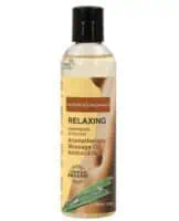 Intimate Earth Relaxing Massage Oil - 120 ml Coconut & Lemongrass - Image 1