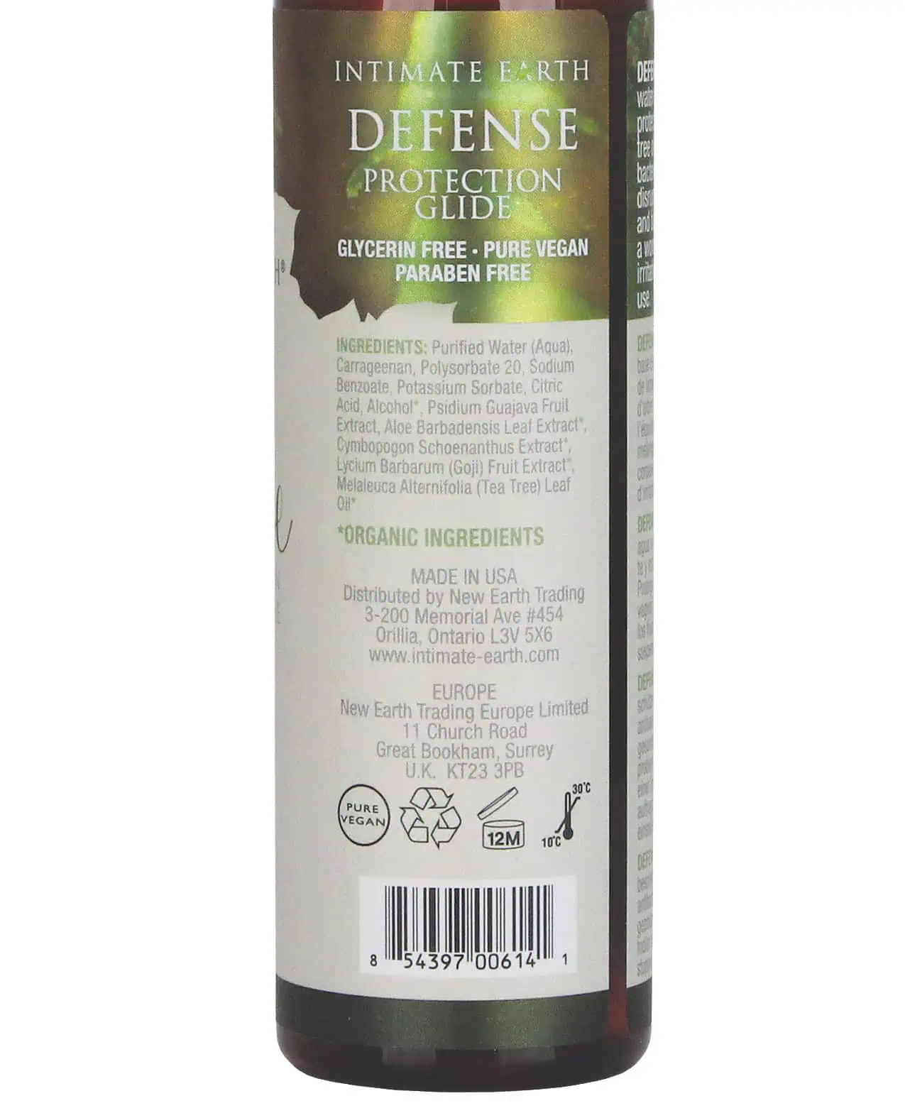 Intimate Earth Defense Protection Glide - 240 ml - Image 3