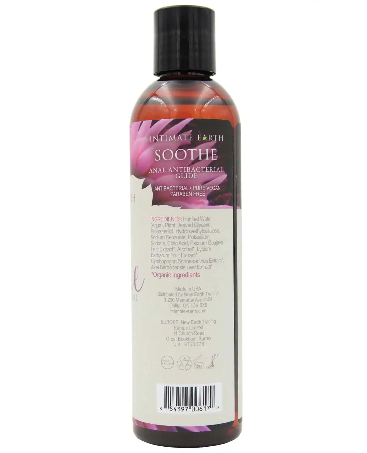 Intimate Earth Soothe Anti-Bacterial Anal Lubricant - 240 ml - Image 3