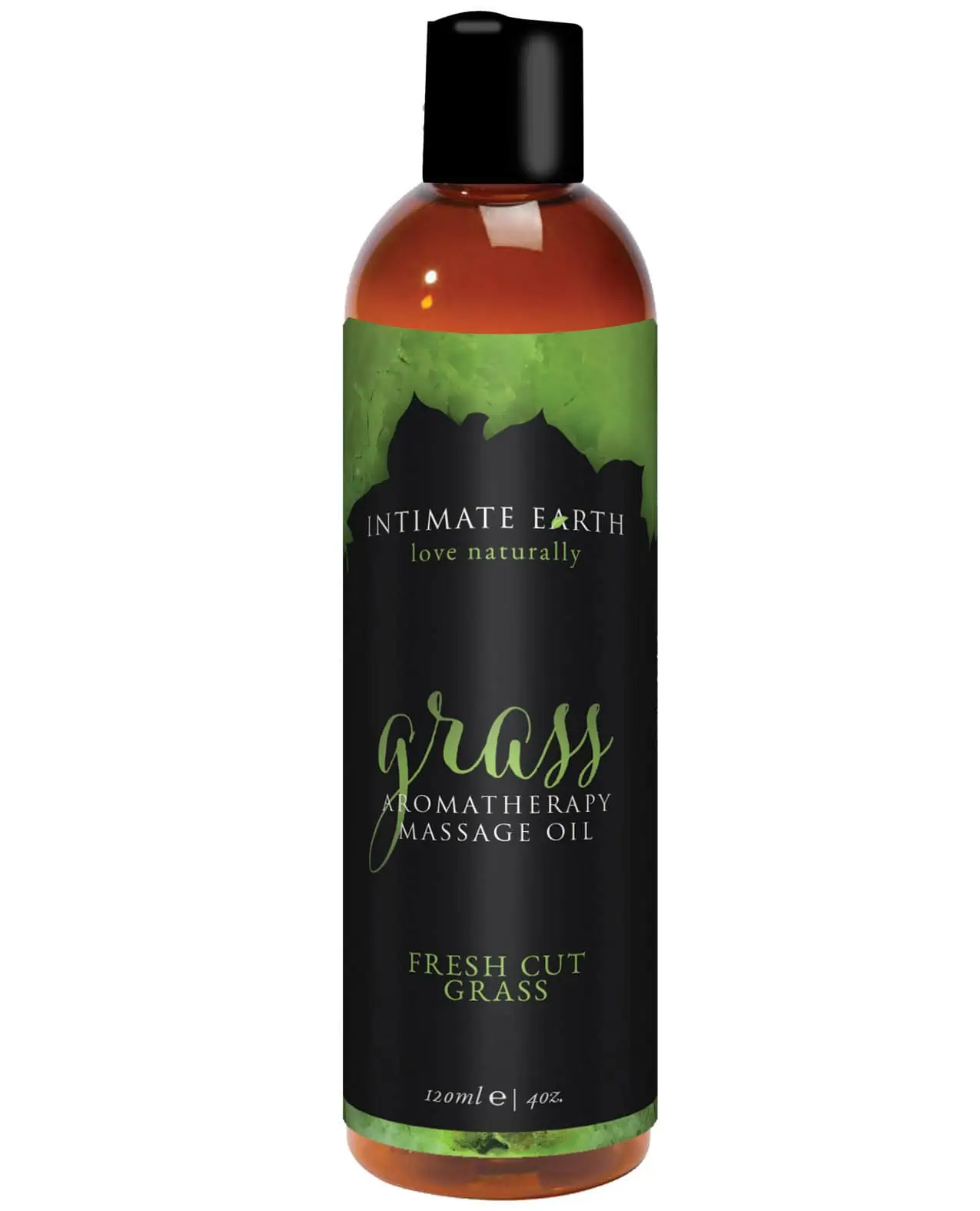 Intimate Earth Massage Oil - 120 ml Grass - Featured Image