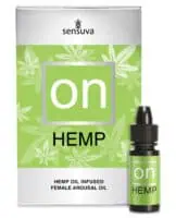 Sensuva ON Hemp Oil Infused Female Arousal Oil - 5 ml - Image 1