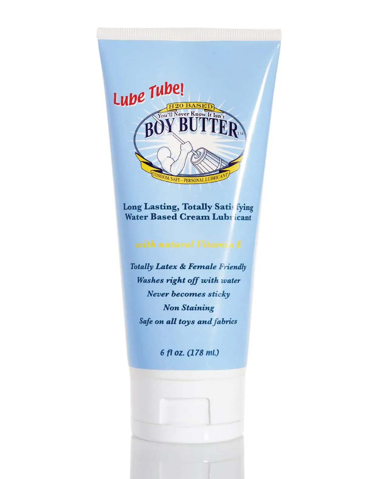 Boy Butter H2O Lube Tube - 6 oz - Featured Image