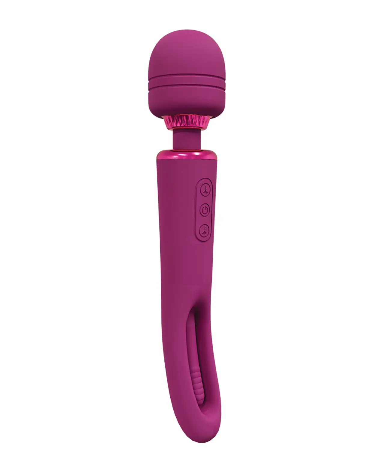 Shots Vive Kiku Double Ended Wand & G-Spot Stimulator - Pink - Image 2