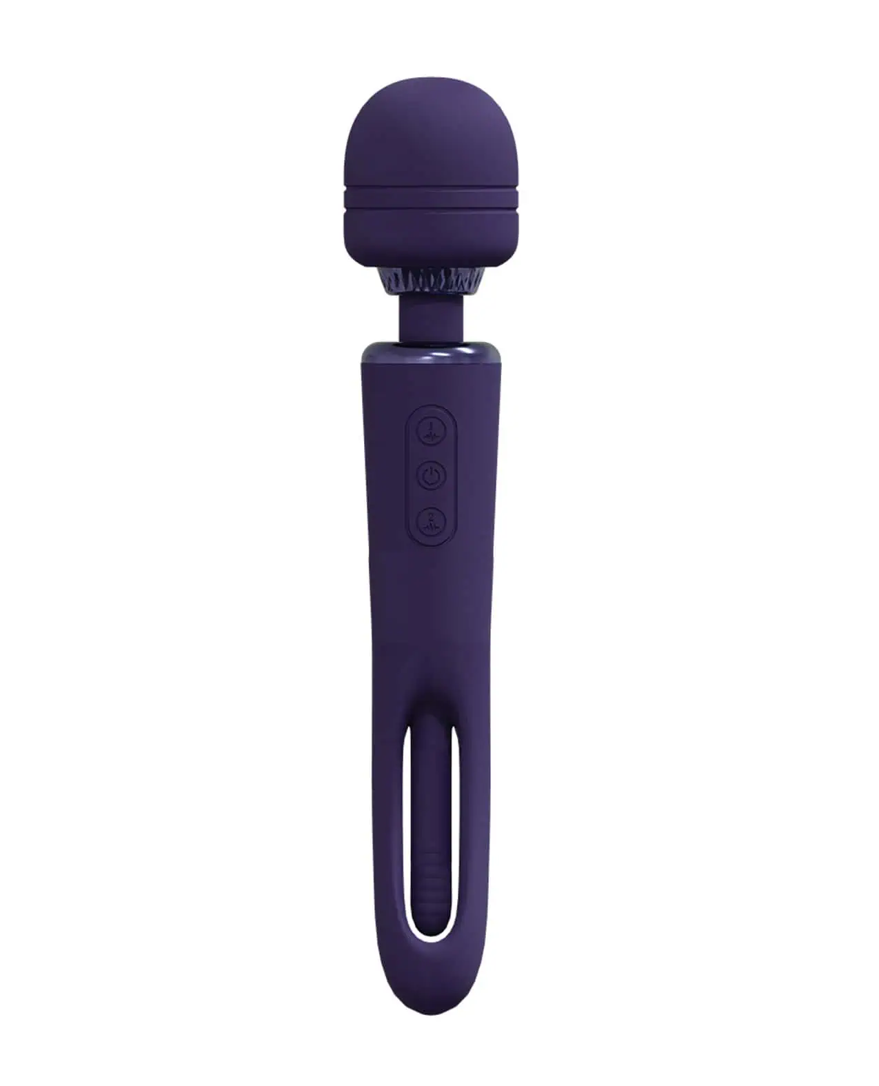 Shots Vive Kiku Double Ended Wand & G-Spot Stimulator - Purple - Image 3