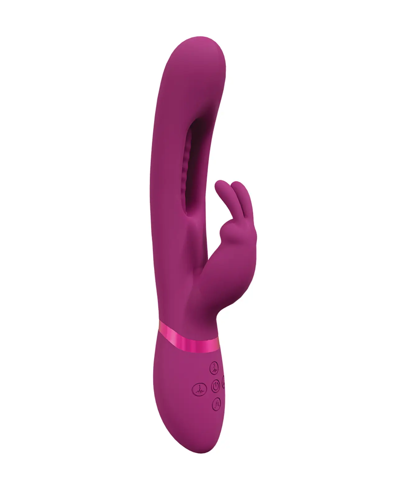 Shots Vive Mika Flapping Tougue Rabbit Vibrator - Pink - Image 2