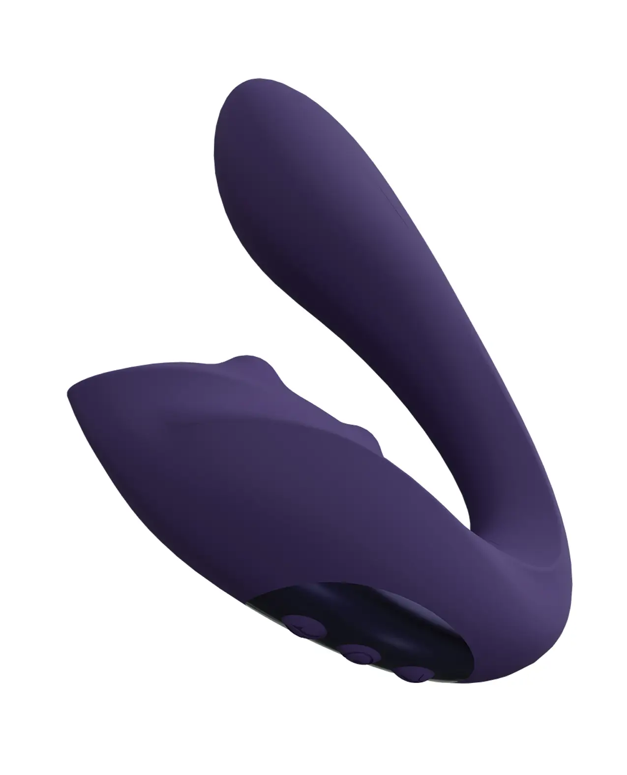 Shots Yuki Dual Action G-Spot Vibrator w/Massaging Beads - Purple - Image 2