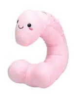 Shots Penis Neck Pillow Plushie - Pink - Image 2