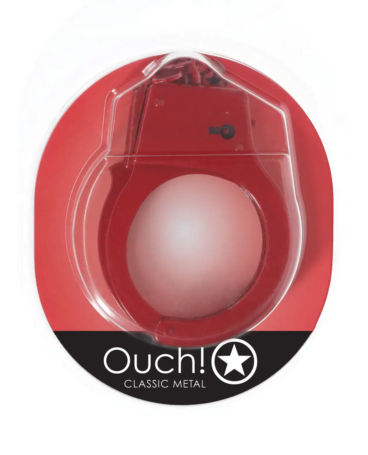 Shots Ouch Classic Metal Handcuffs - Image 2