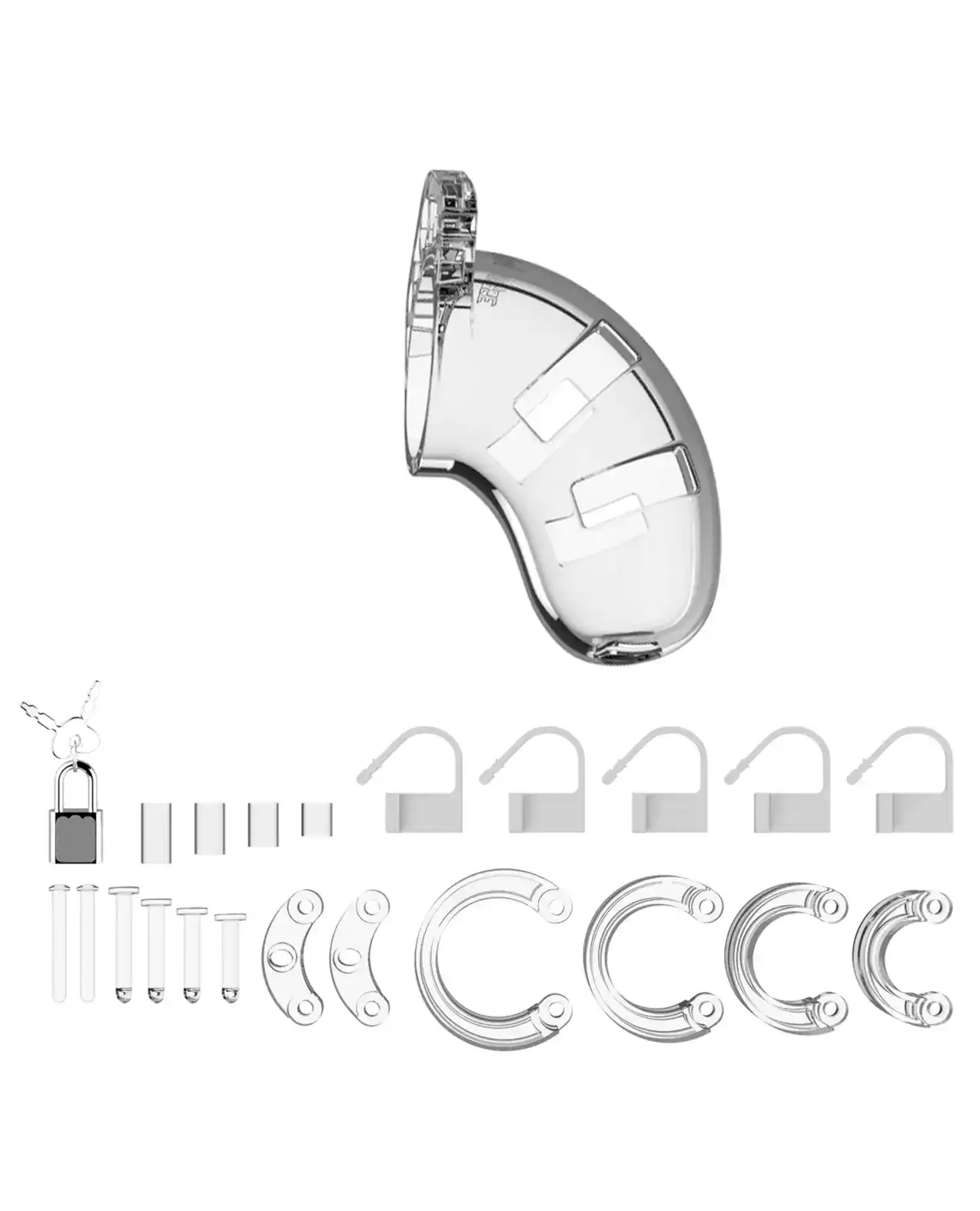 Shots Man Cage Chastity 3.5