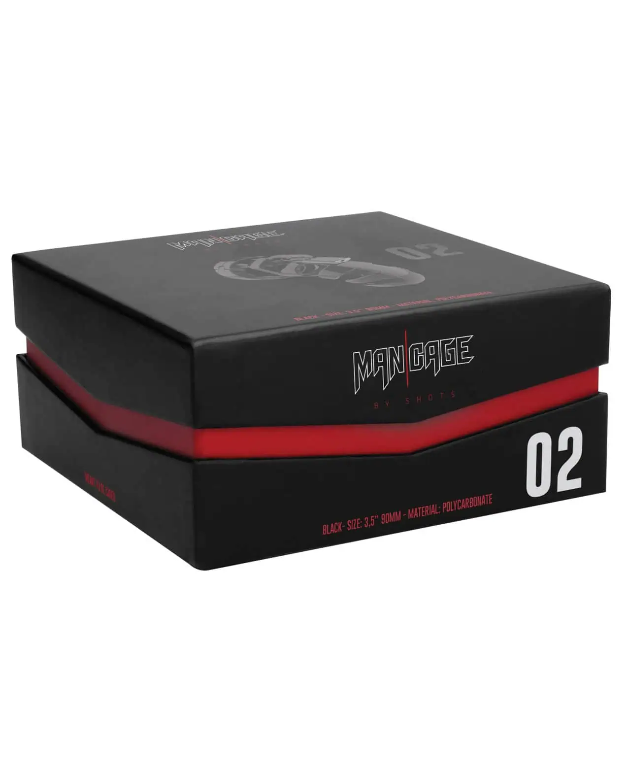 Shots Man Cage Chastity 3.5