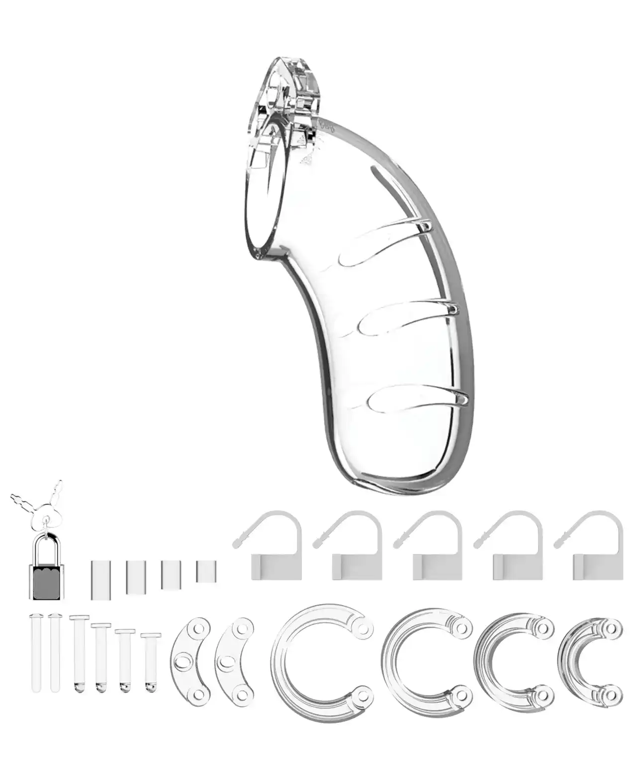 Shots Man Cage Chastity 4.5