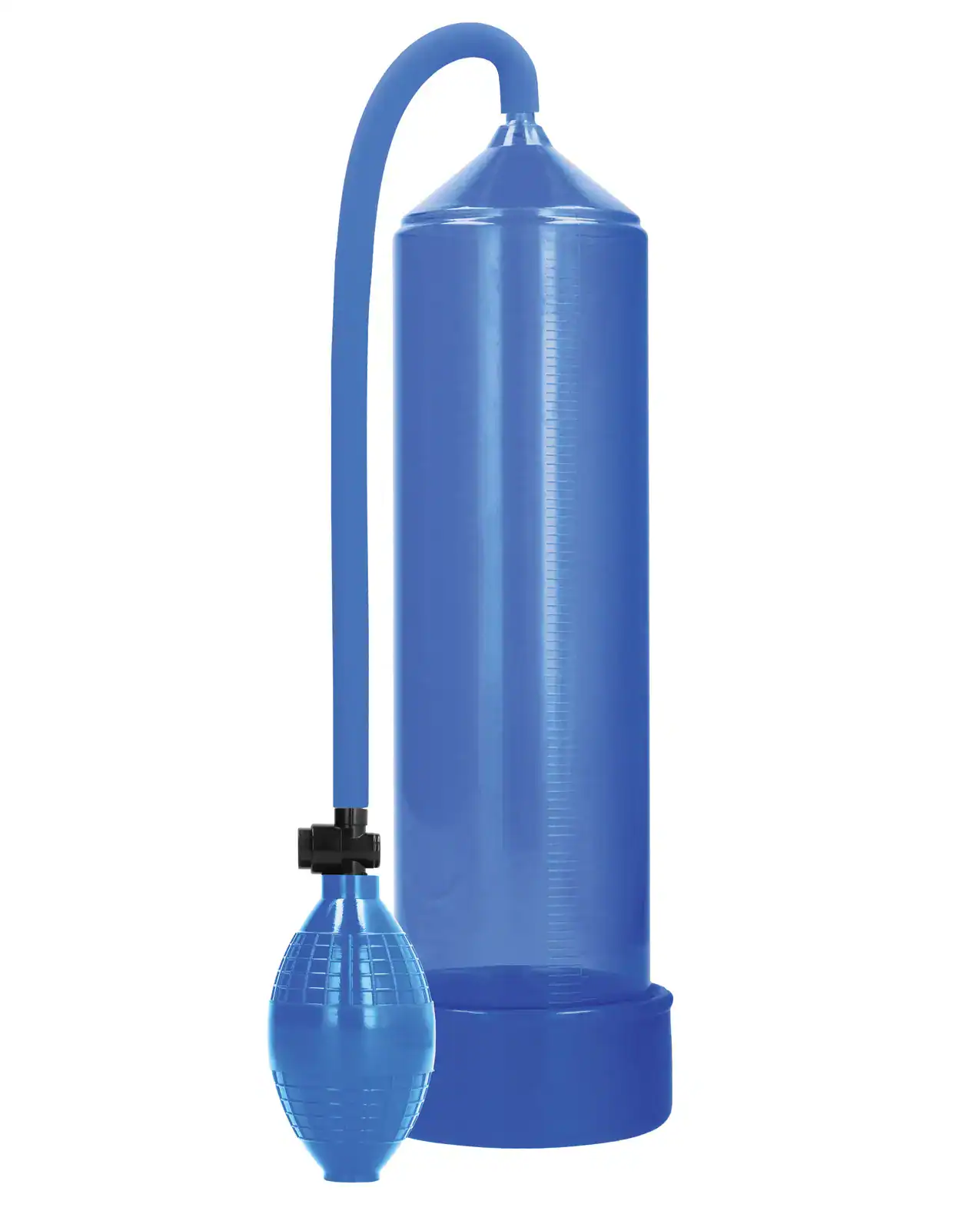 Shots Pumped Classic Penis Pump - Blue - Image 2