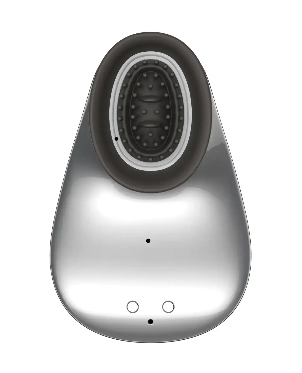 Shots Twitch Innovation Hands Free Clitoral Stimulator - Silver - Image 2