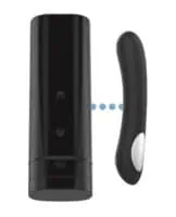 Kiiroo Onyx+ & Pearl2 Interactive Masturbator/Vibrator Kit - Black - Image 4