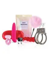 Loveboxxx Sexy Weekend 7 Pc Gift Set - Pink - Image 1