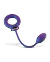 Hueman Eclipse Cock Ring w/Vibrating Perineum - Image 4