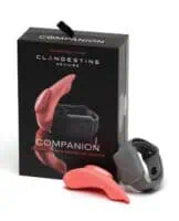 Clandestine Devices Companion Panty Vibe w/Wearable Remote - Coral - Image 1