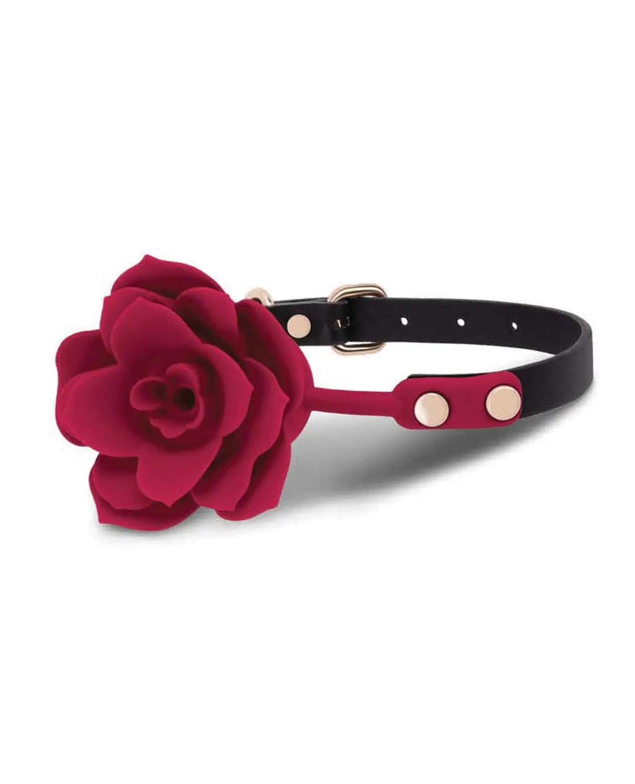 SK Rosegasm Bloom Silicone Gag Red - Image 4