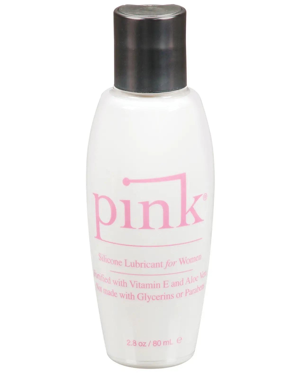 Pink Silicone Lube - 2.8 oz Flip Top Bottle - Image 2