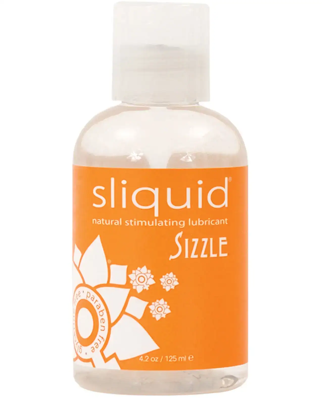 Sliquid Sizzle Warming Lube Glycerine & Paraben Free - 4.2 oz - Image 2