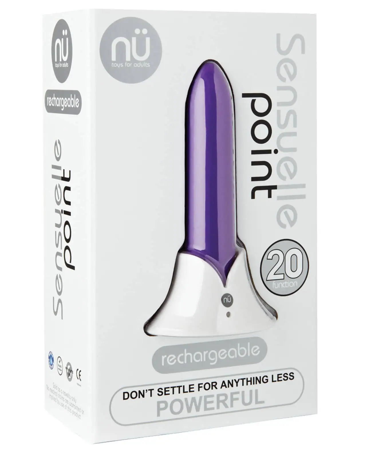 Sensuelle Point Rechargeable Bullet - Purple - Image 4