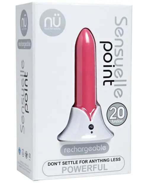 Sensuelle Point Rechargeable Bullet - Pink - Image 4