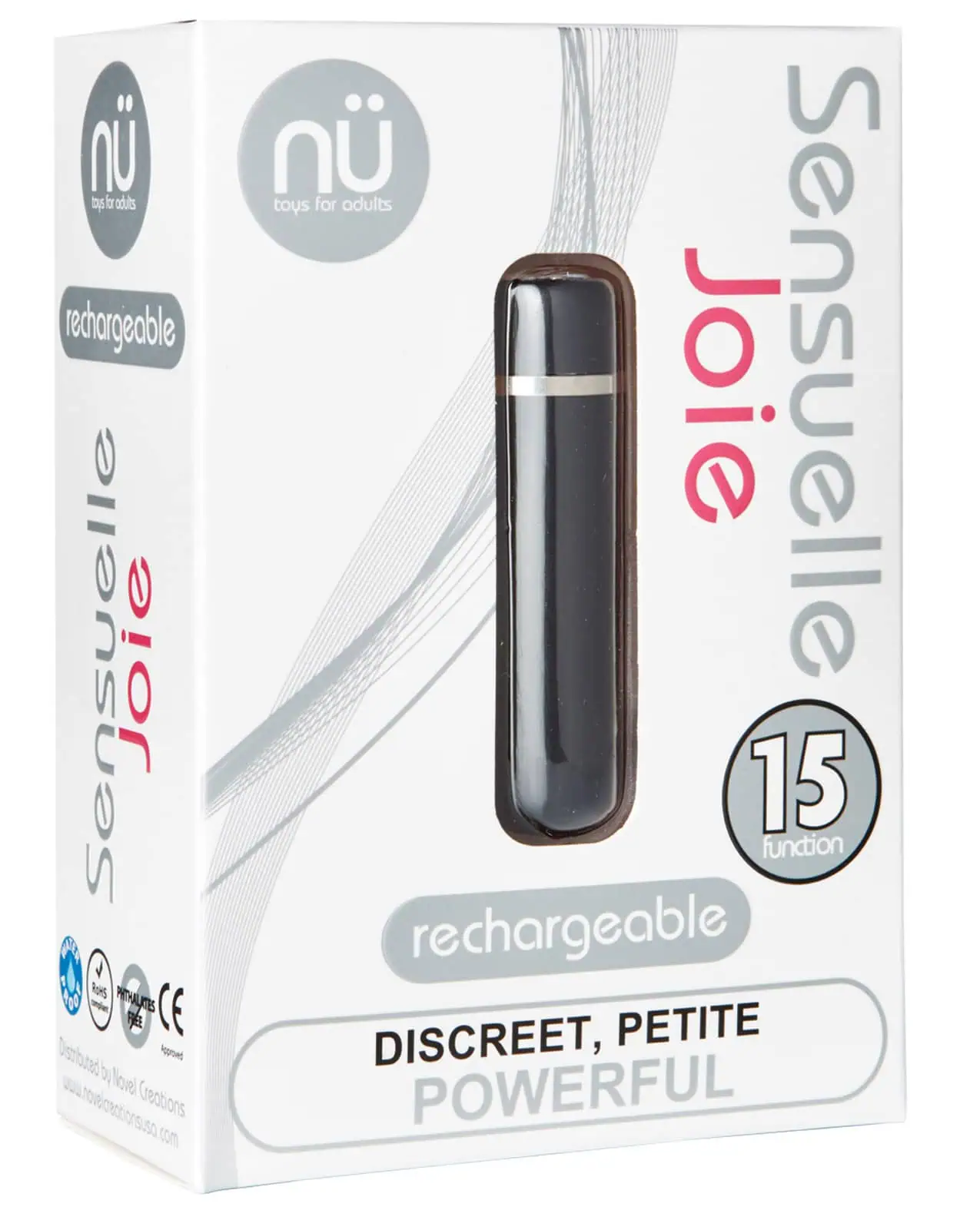 Sensuelle Joie Bullet - 15 Function Black - Image 4