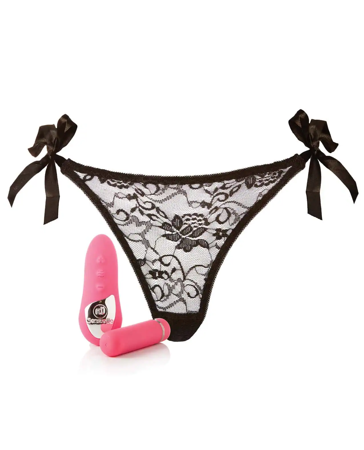 Sensuelle Pleasure Panty Bullet w/Remote Control - 15 Function Pink - Image 4